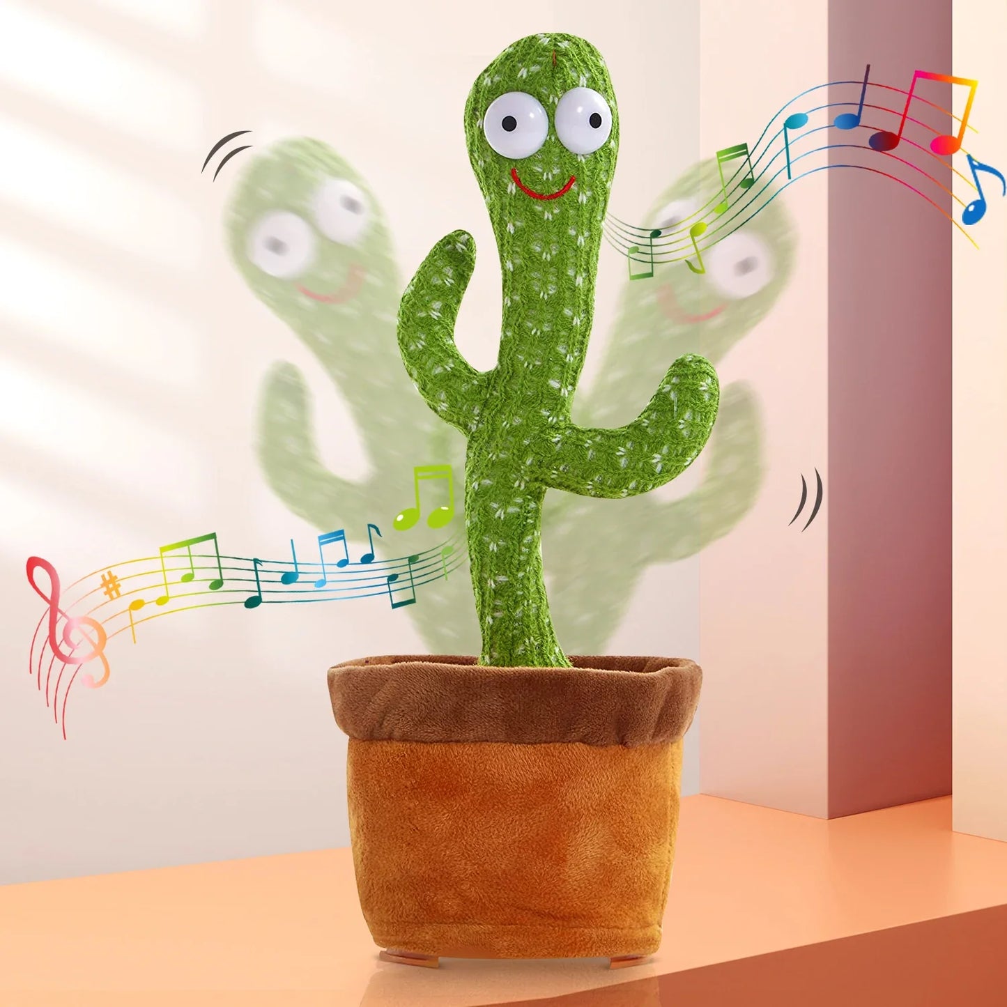 BLOOM&BEAM™-Cacto Dancing Cactus Plush Toy