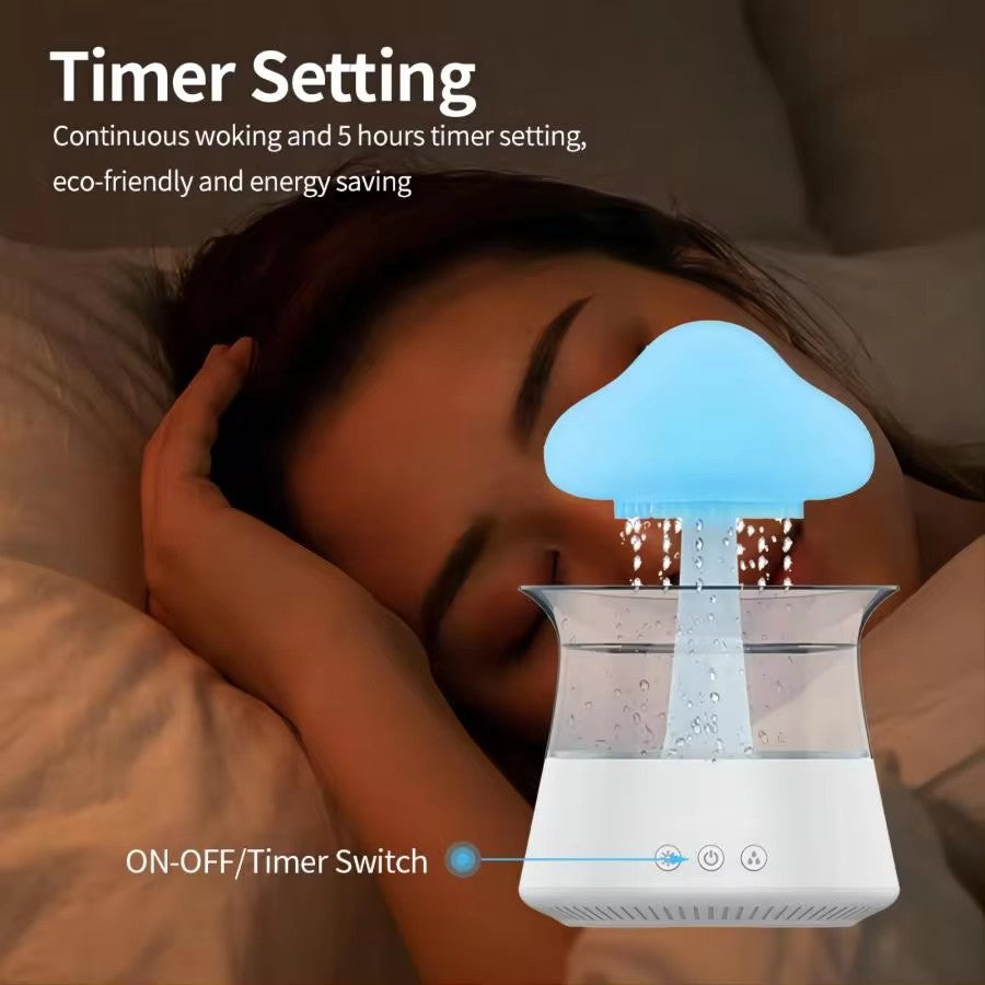 BLOOM&BEAM™-Relax Cloud Rain Diffuser Humidifier