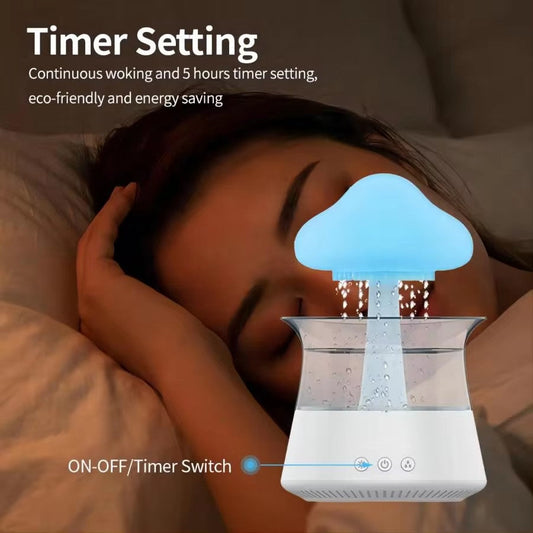 BLOOM&BEAM™-Relax Cloud Rain Diffuser Humidifier