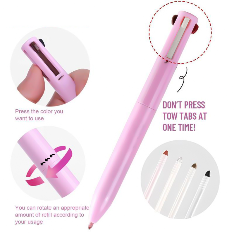 BLOOM&BEAM™-4 in 1 Multifunction Makeup Pen