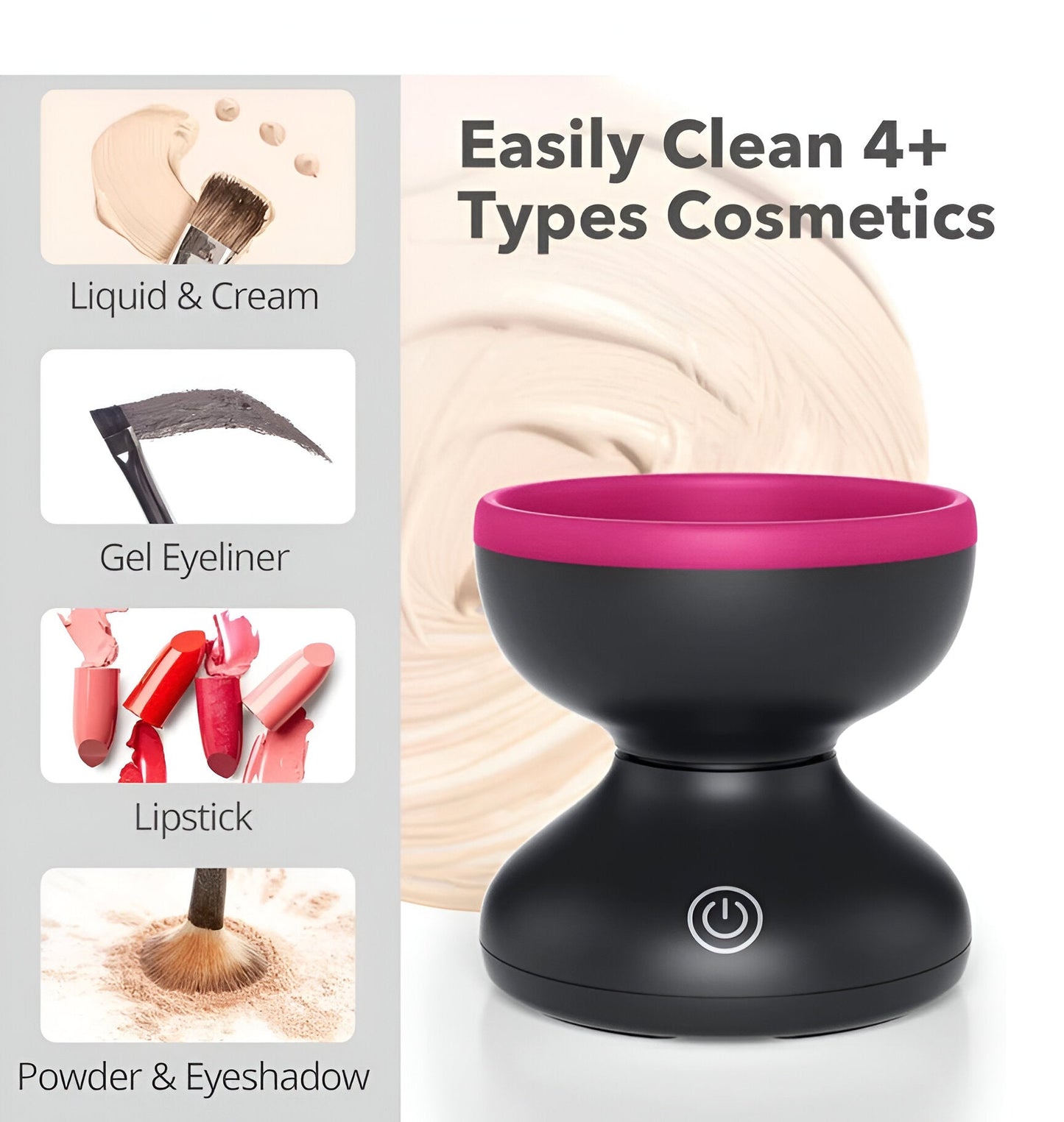 BLOOM&BEAM™-Electric Makeup Brush Cleaner Ultra